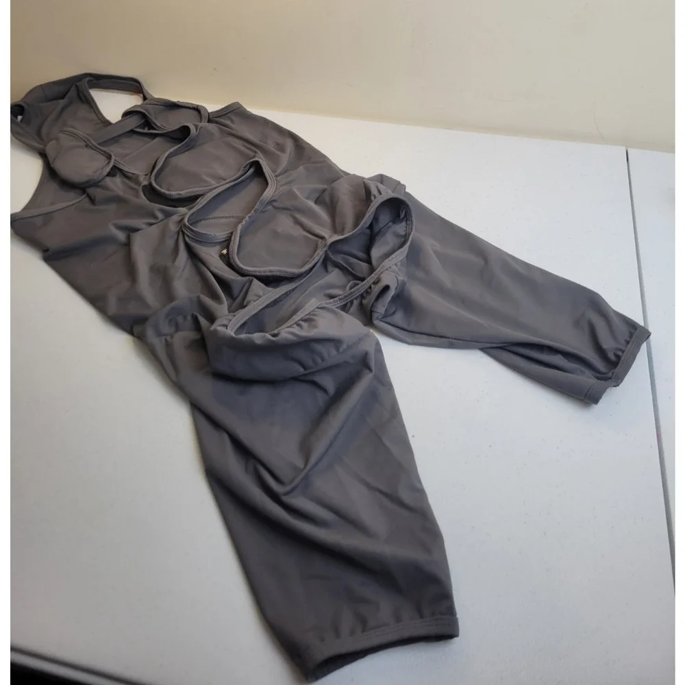Kuoser Recovery Suit Gray Dog‎ After Surgery Professional Pet Clothing Size XXL